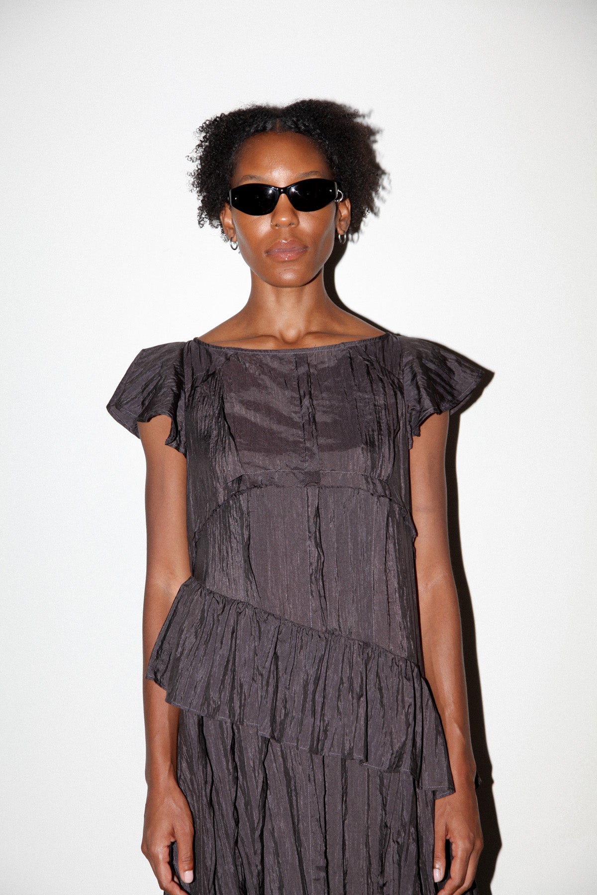 Vapor Dress in Coal