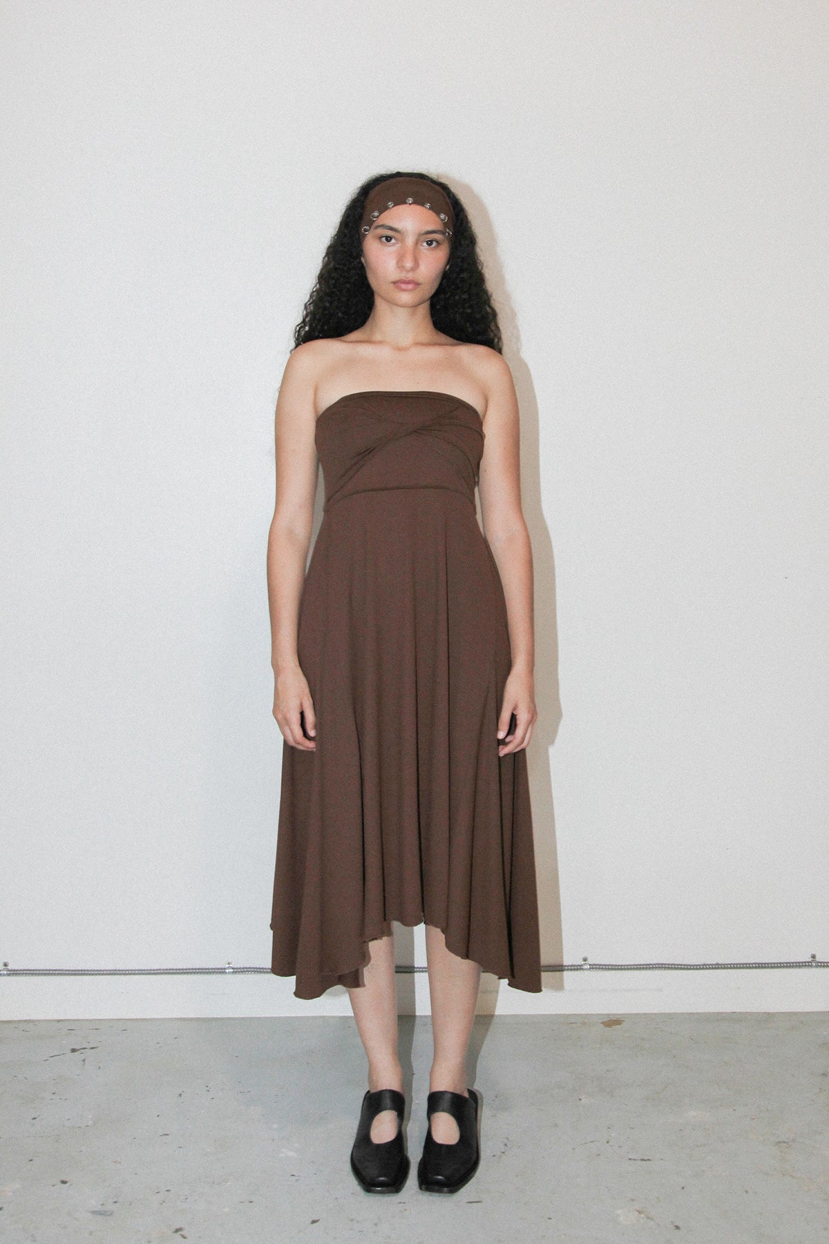 Twist Sport Dress in Mud