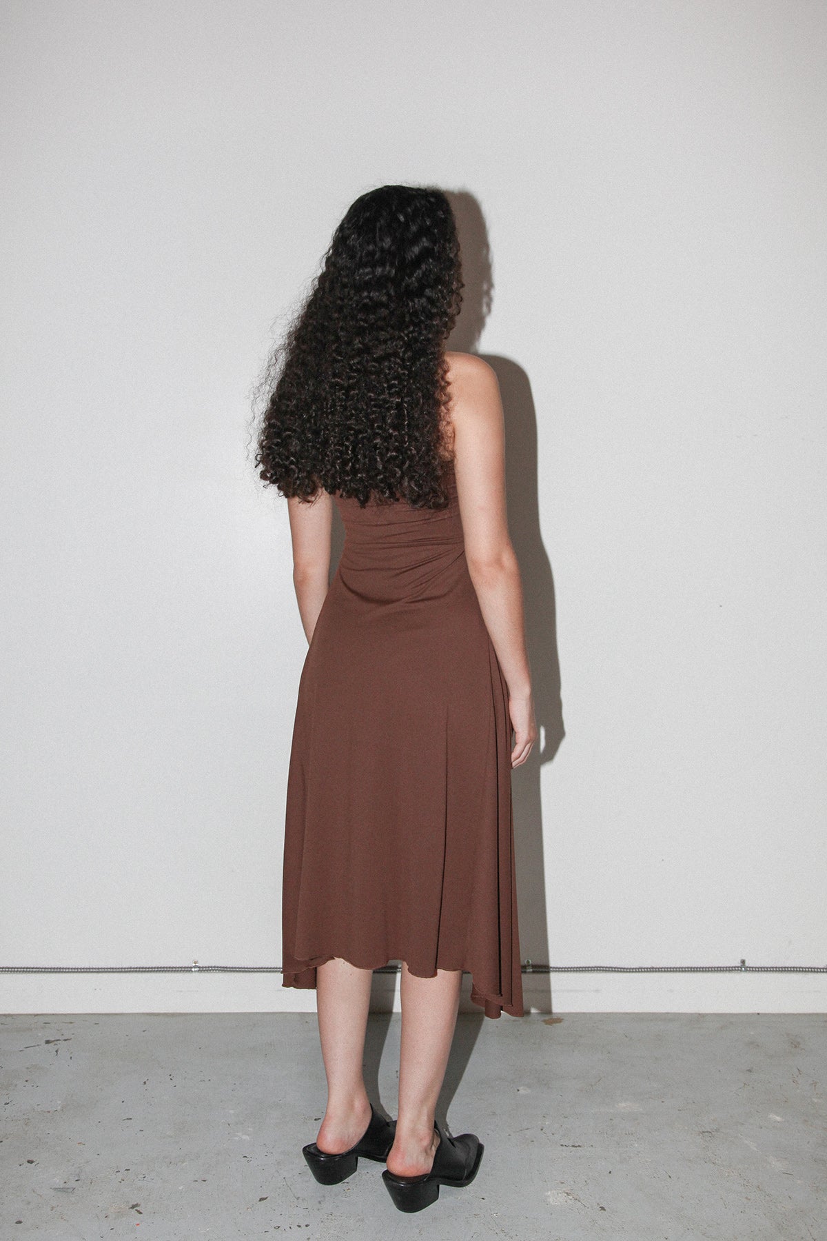 Twist Sport Dress in Mud