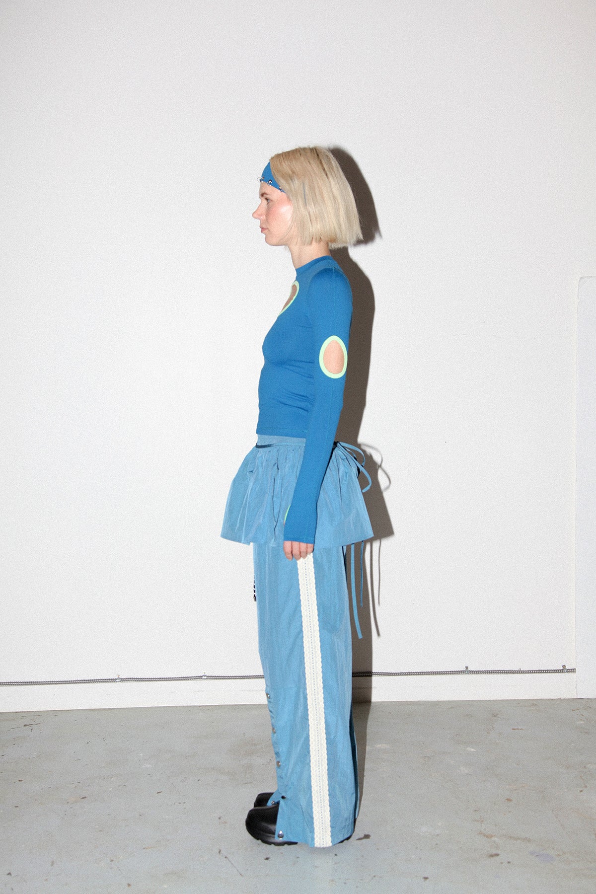 Peplum Apron in Lake