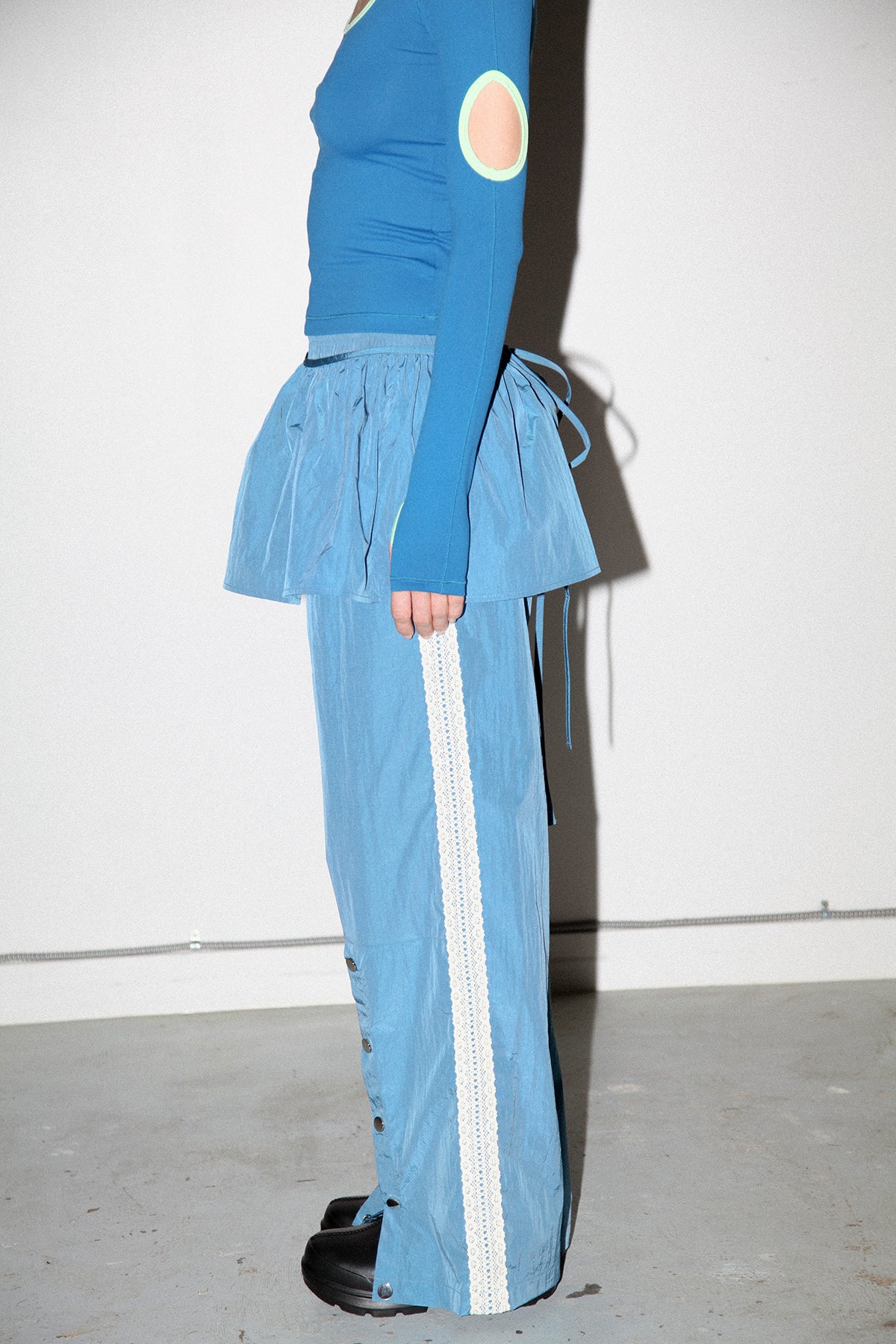 Peplum Apron in Lake