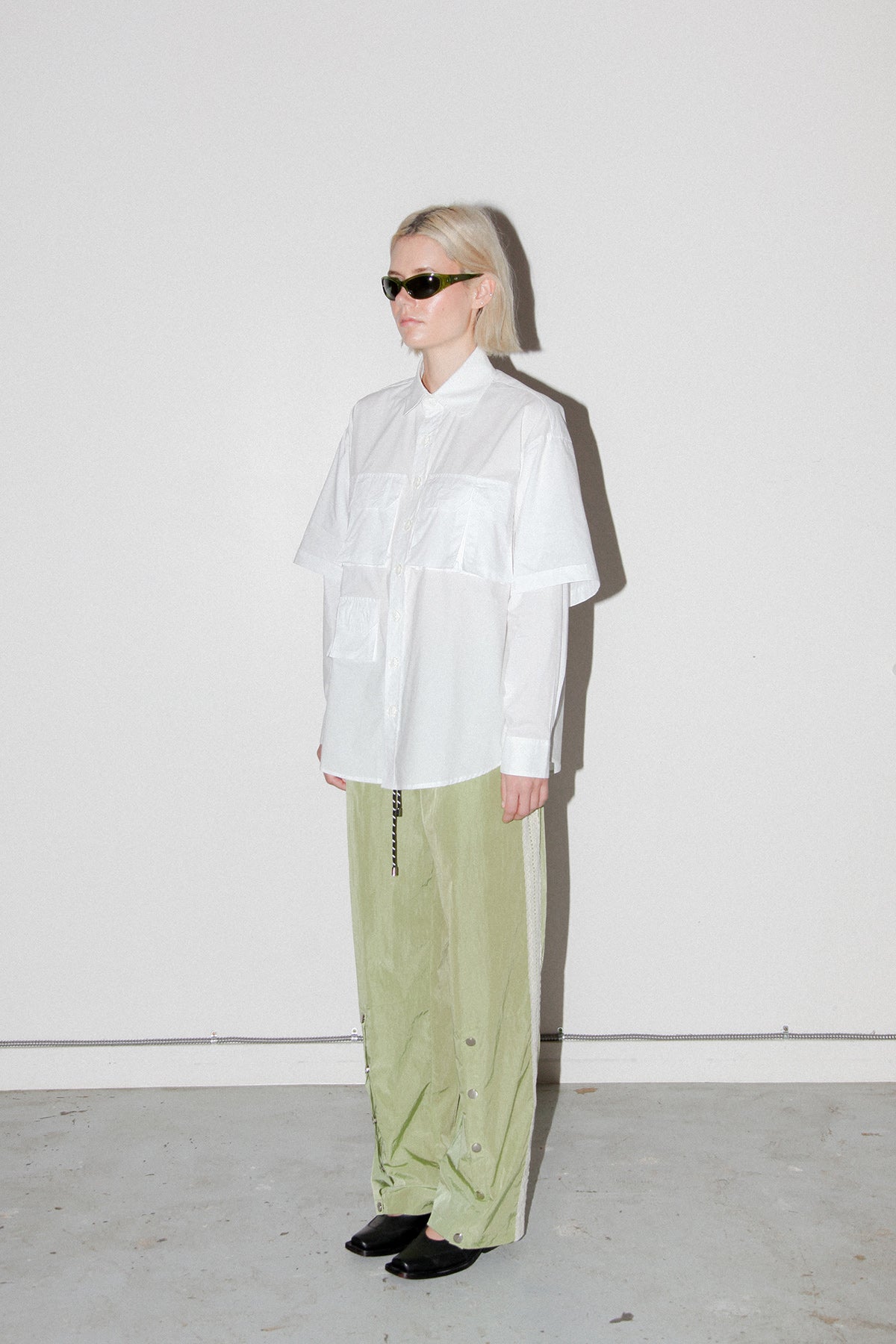 Sprint Double Button Up in Snow