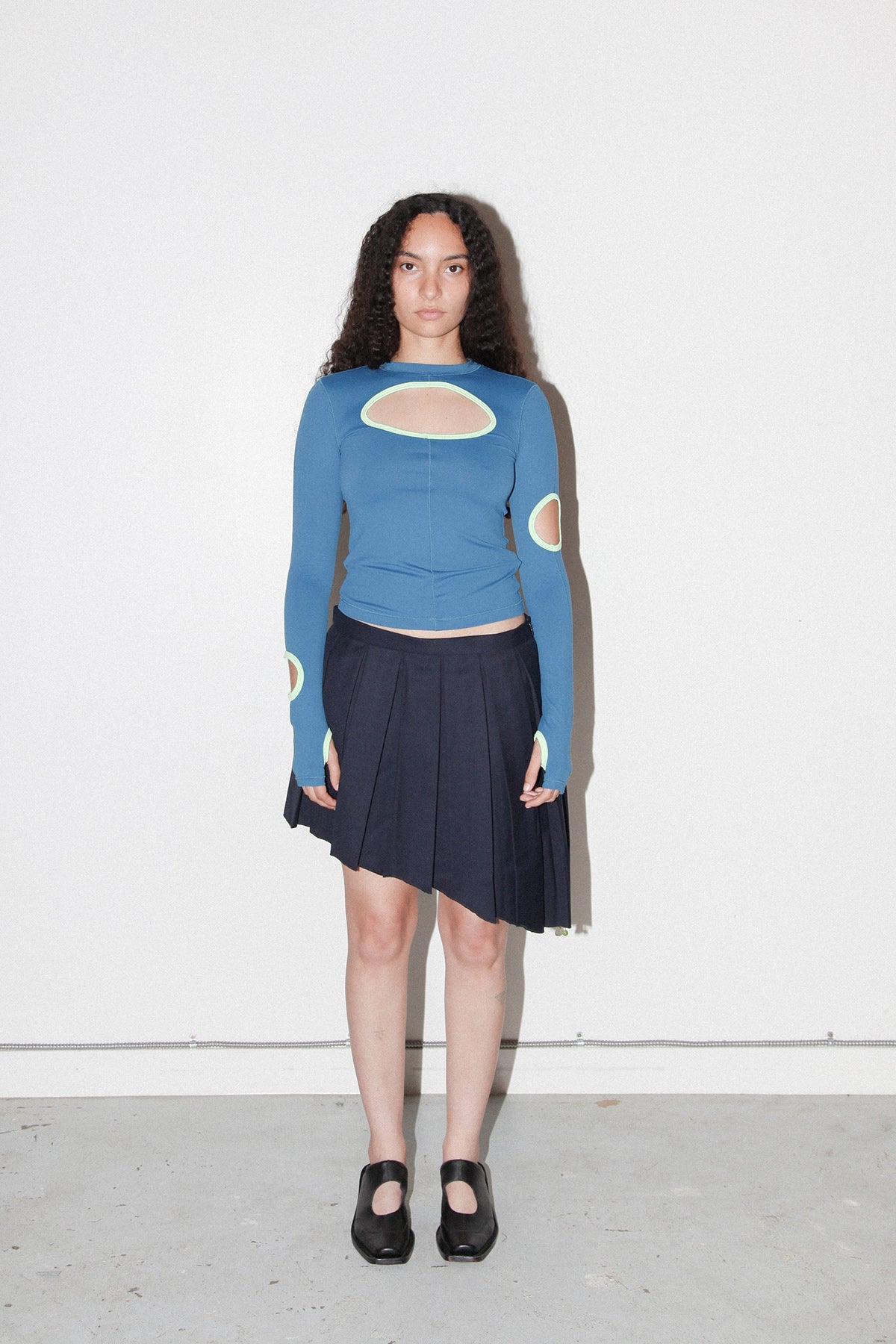 Asymmetrical Field Skirt in Dusk