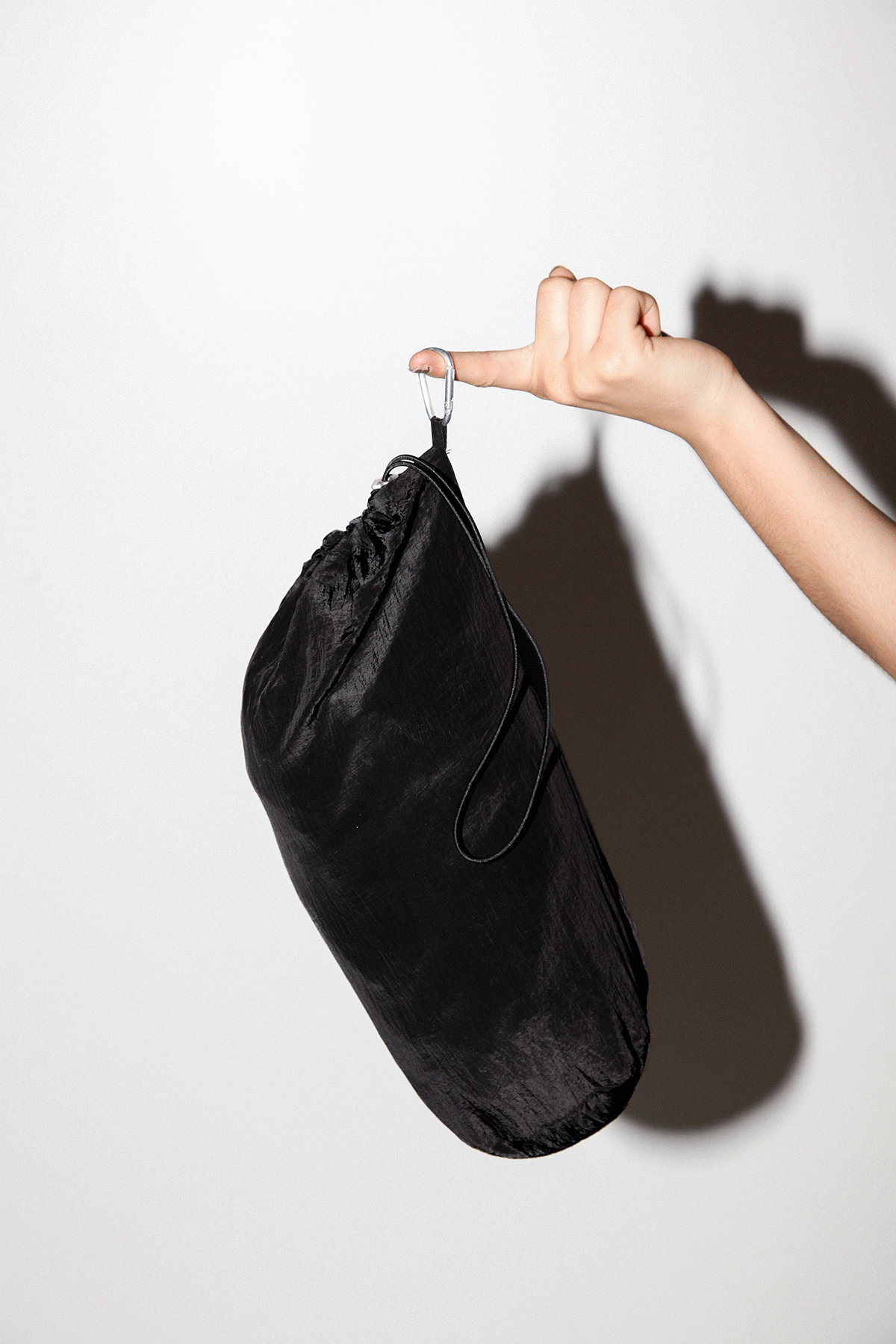 Spiral Windbreaker in Onyx