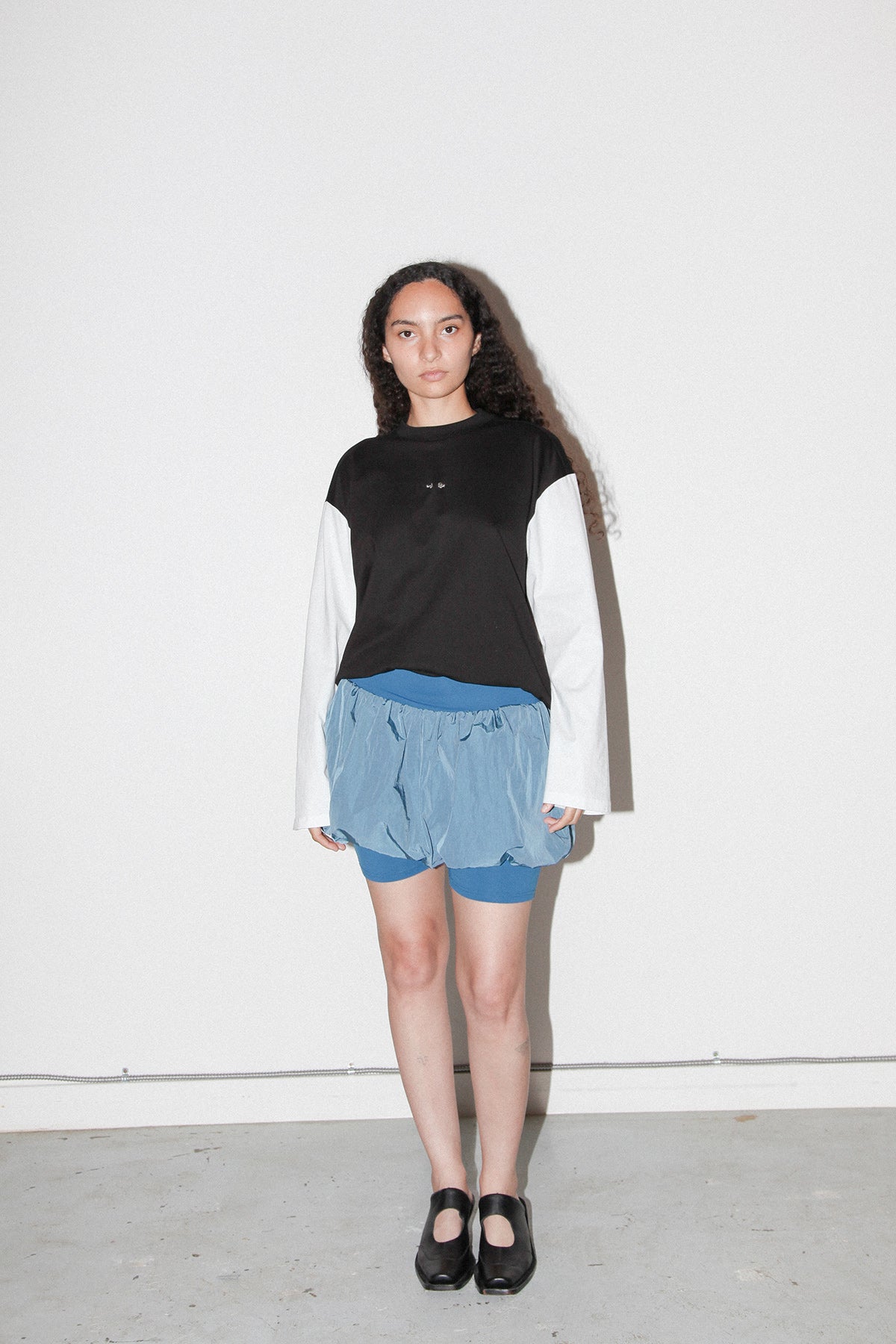 Bubble Skort in Lake