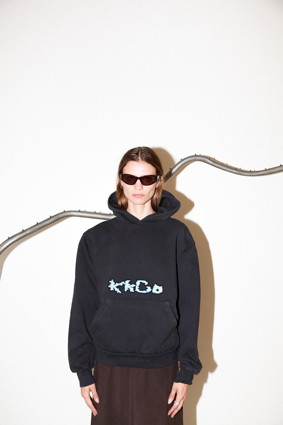 Thorn Hoodie in Black