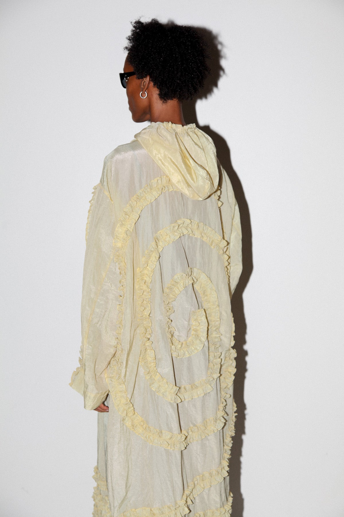 Spiral Windbreaker in Butter