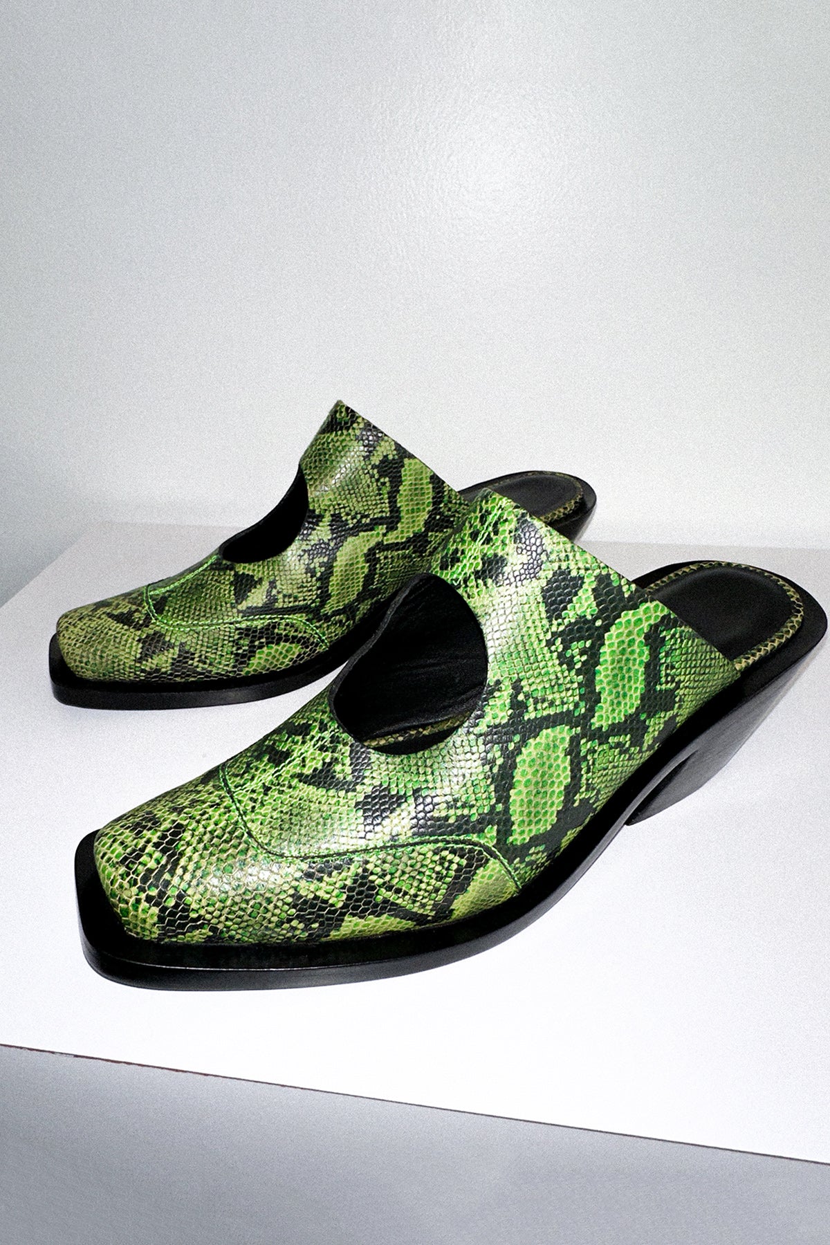 Circle Mule in Green Snake