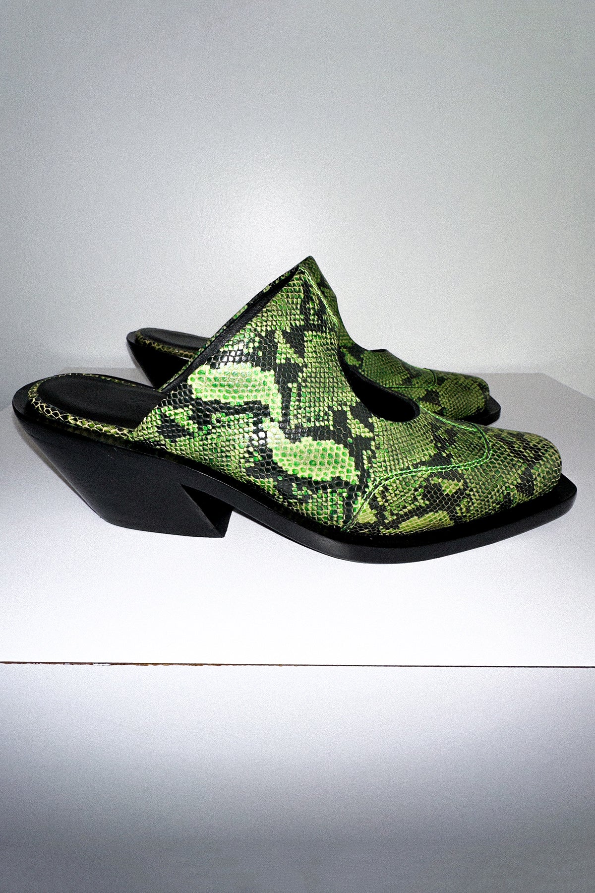 Circle Mule in Green Snake