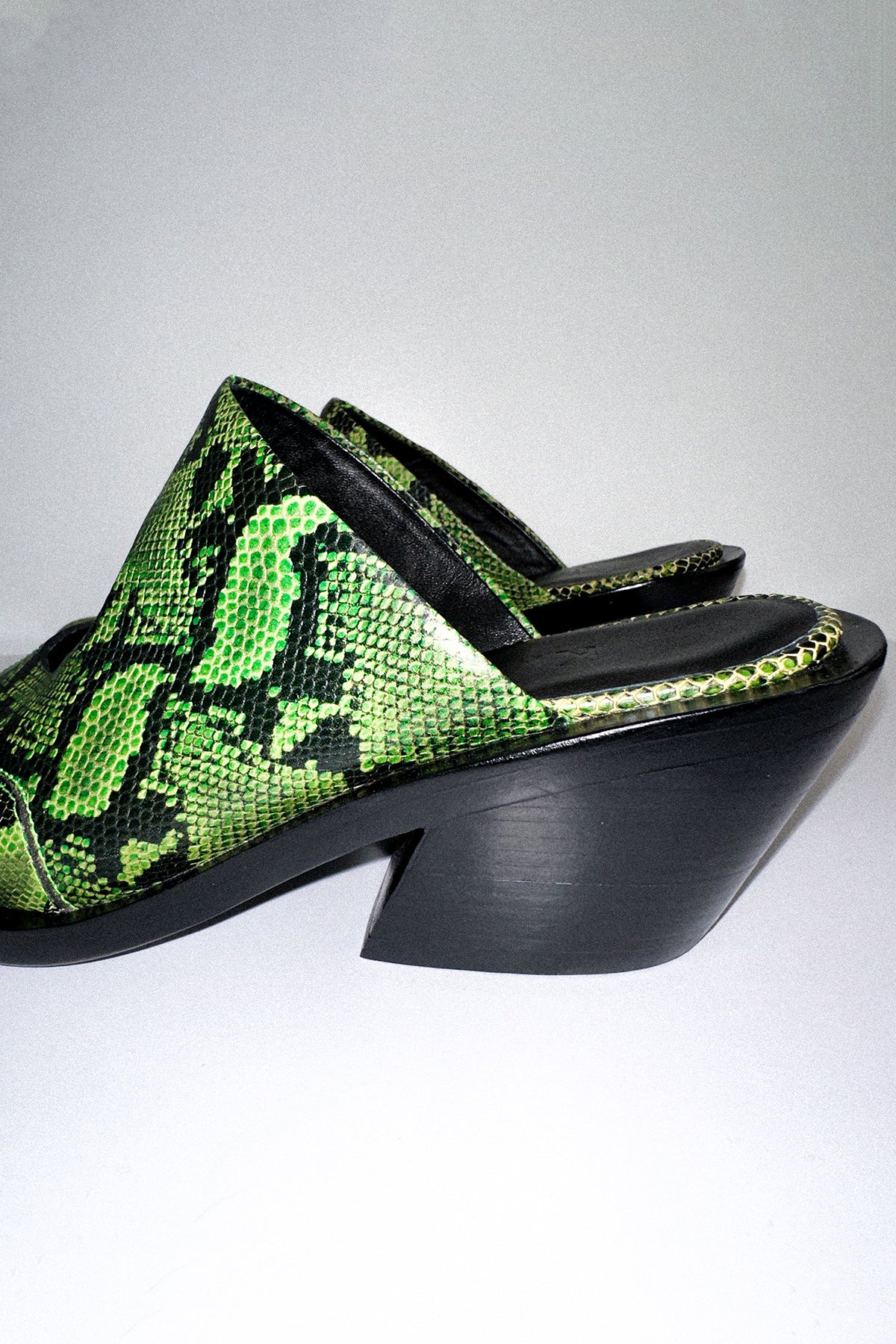 Circle Mule in Green Snake