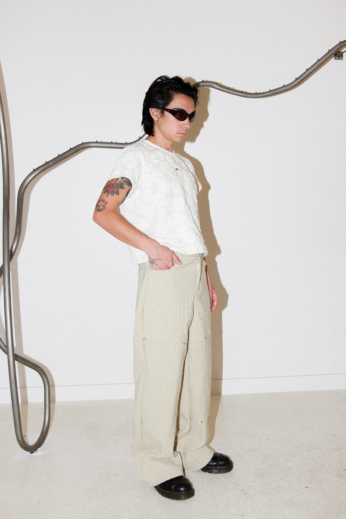 Thorned Double Knee Pant in Juniper Moss