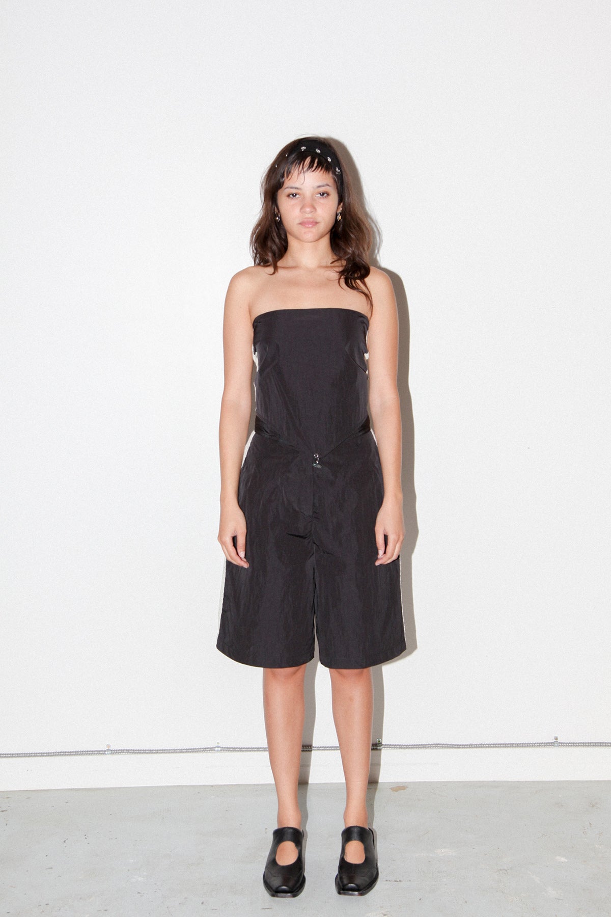 Scoria Track Short in Onyx