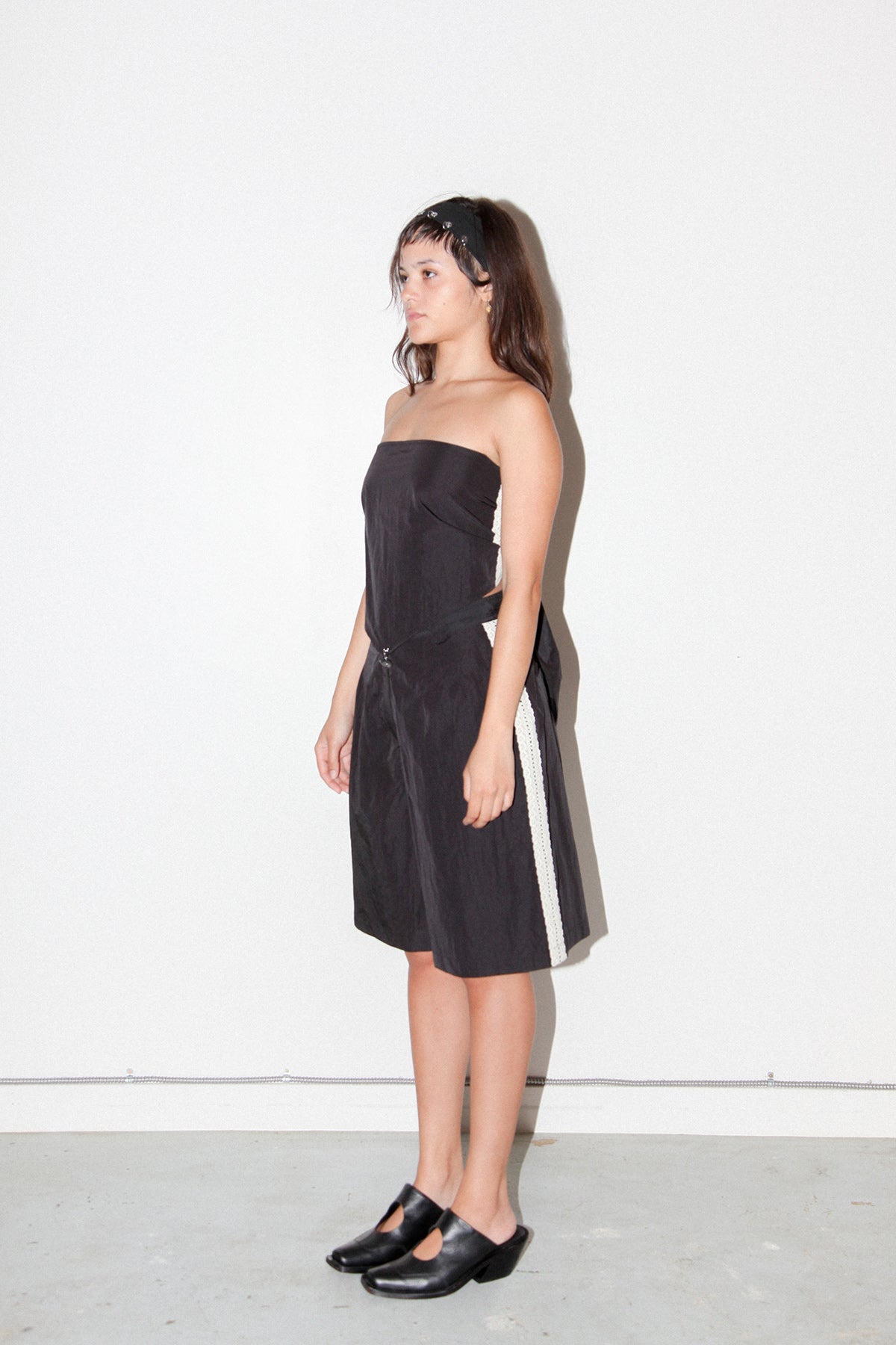 Scoria Track Short in Onyx