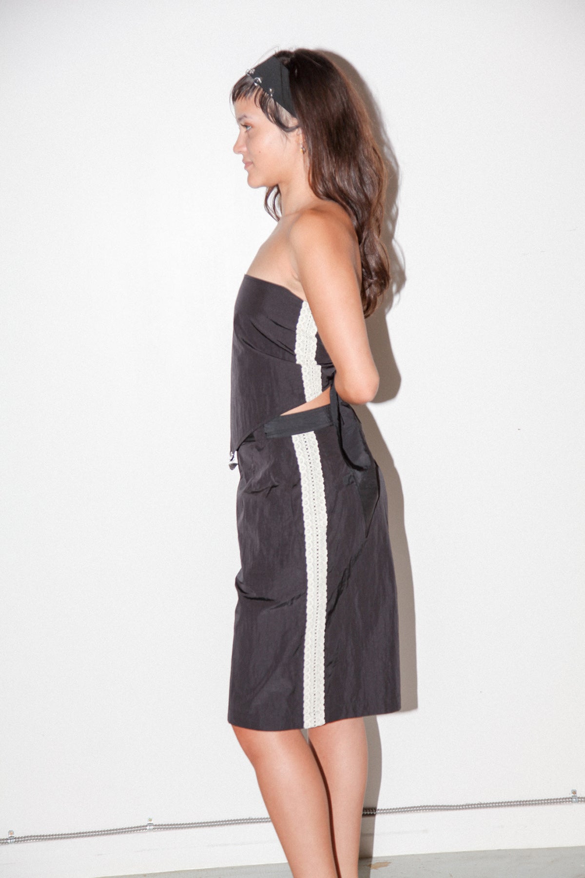 Track Kerchief in Onyx