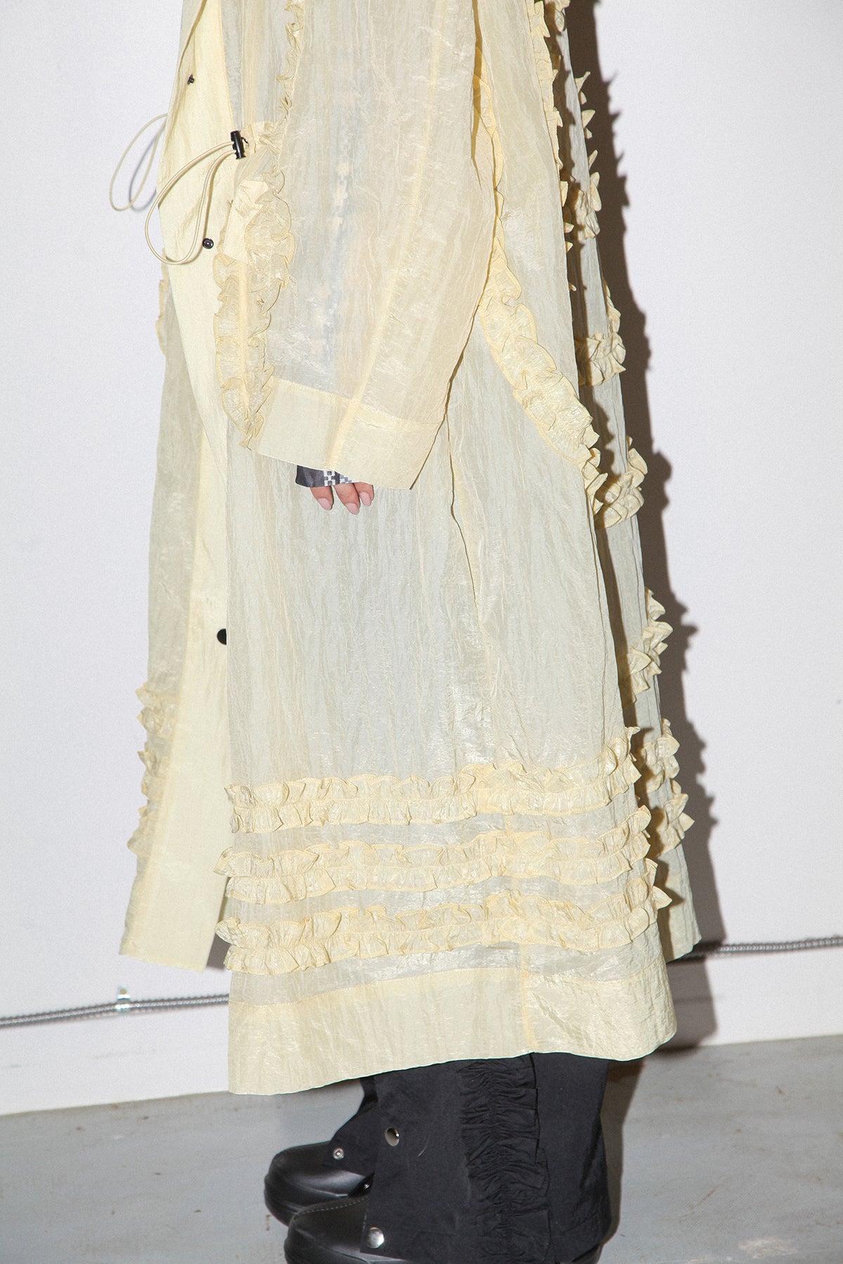 Spiral Windbreaker in Butter