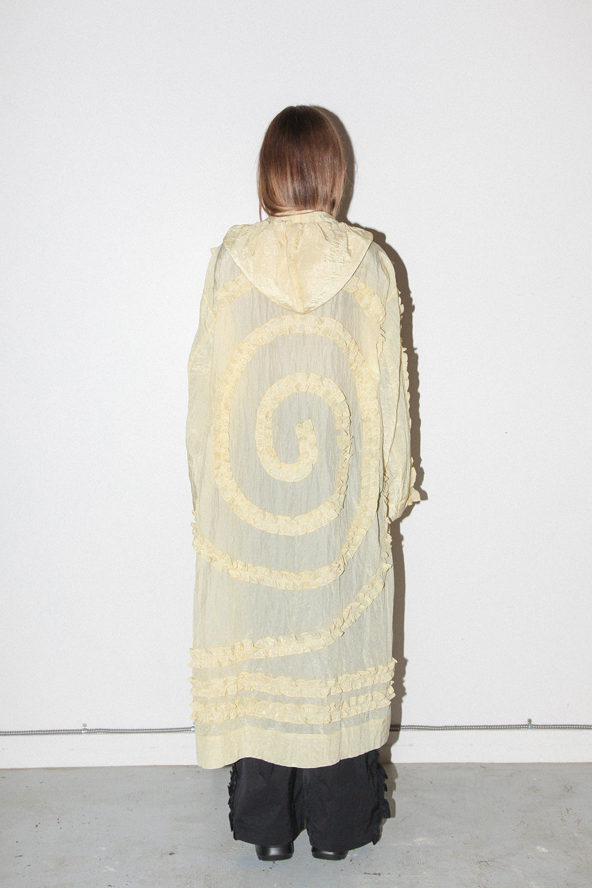 Spiral Windbreaker in Butter