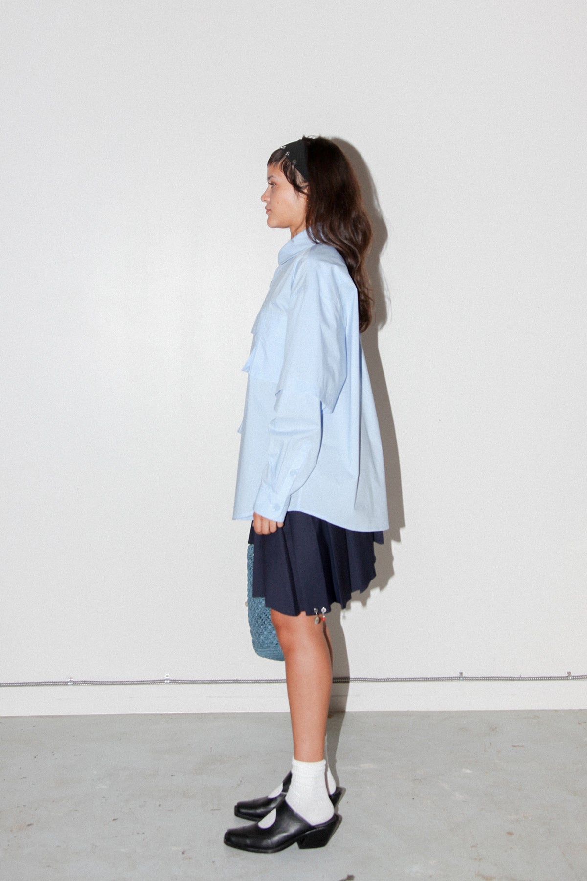 Sprint Double Button Up in Sky