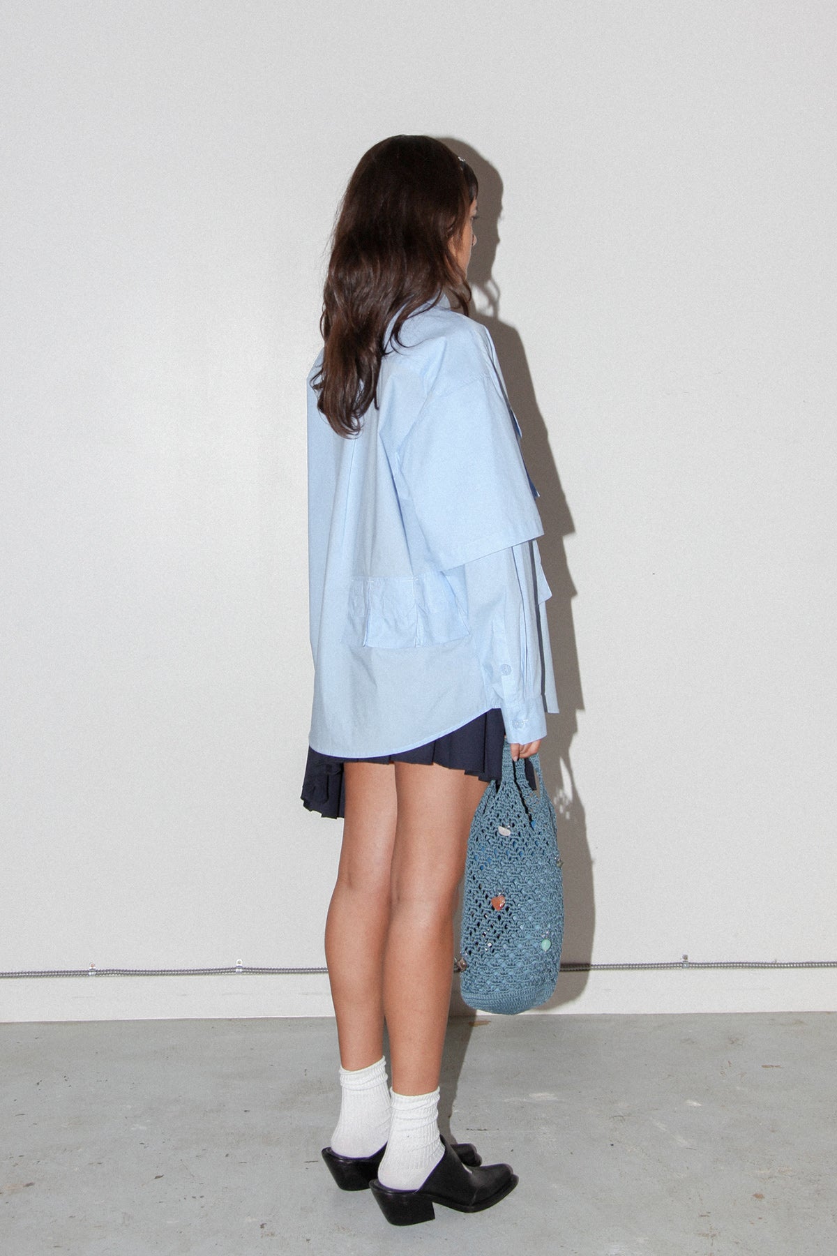 Sprint Double Button Up in Sky