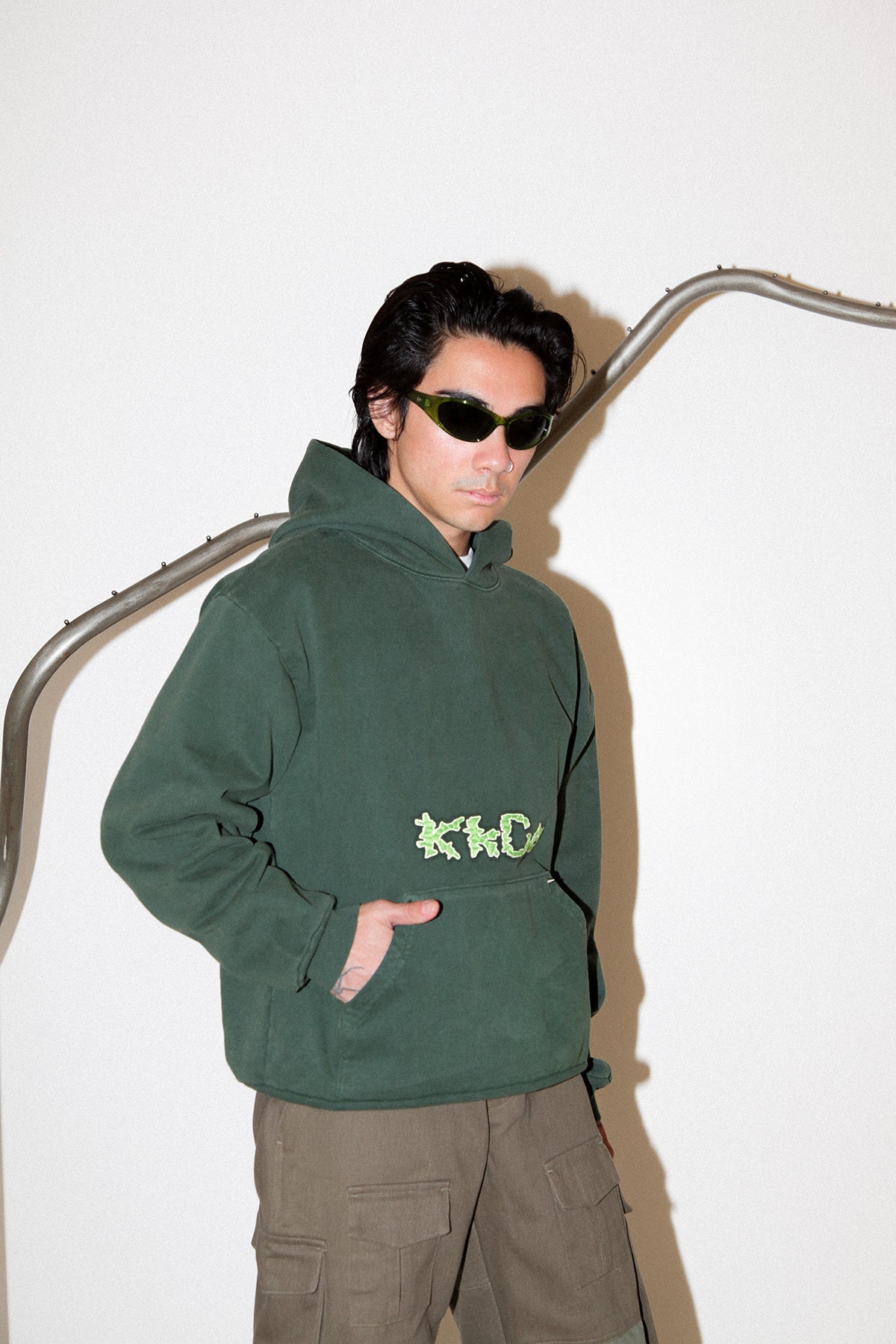 Thorn Hoodie in Forest
