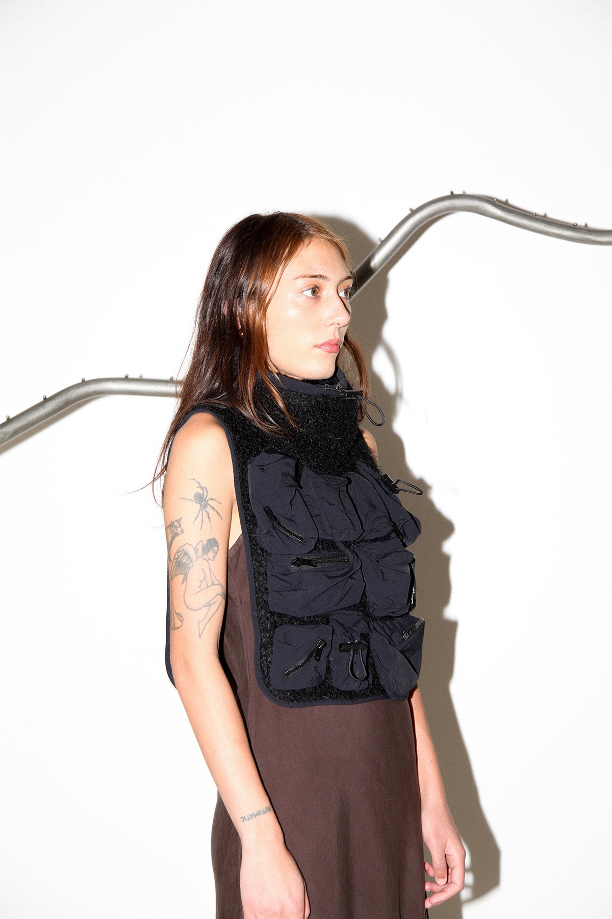 Utility Bib in Black