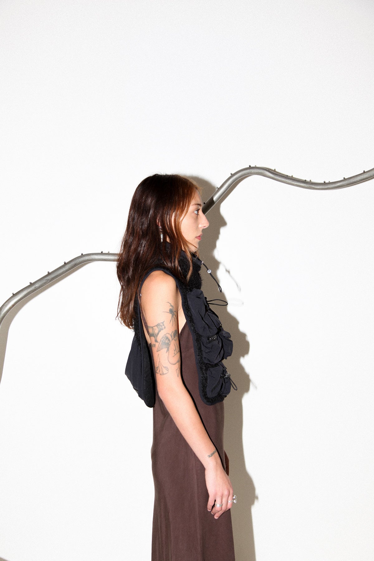 Utility Bib in Black