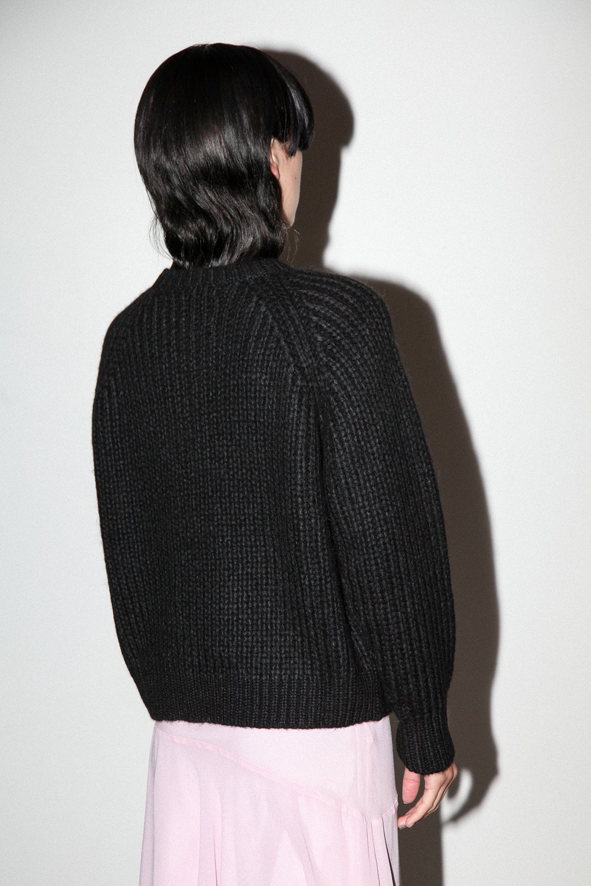 Polar Crewneck Sweater in Onyx