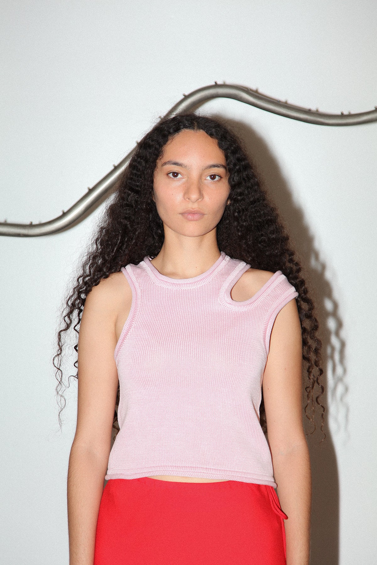 Slash Vest in Blossom