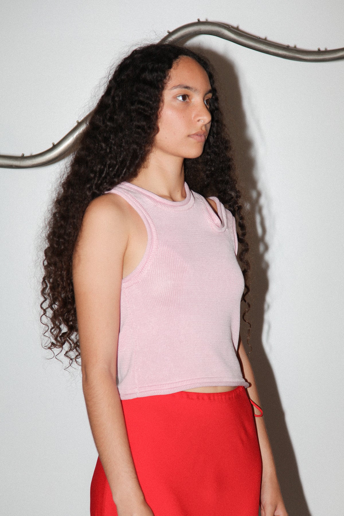 Slash Vest in Blossom