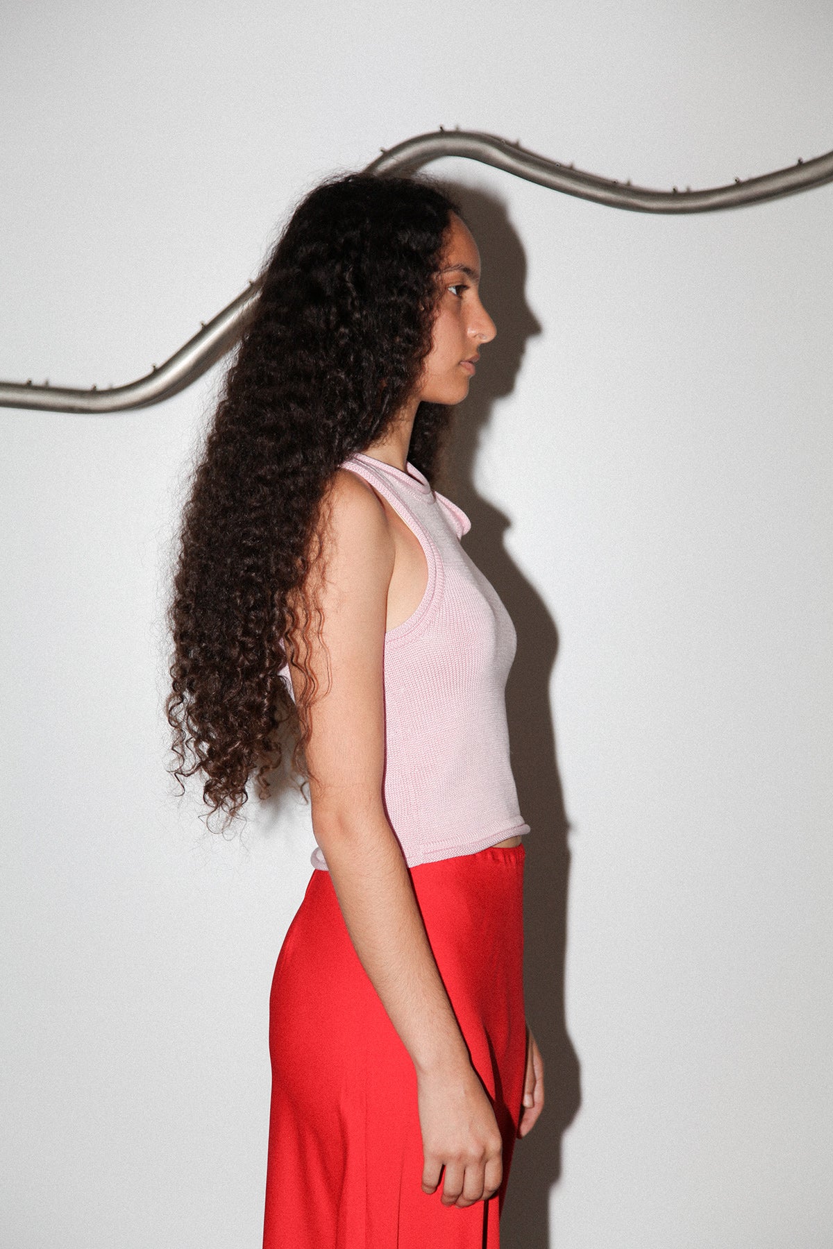 Slash Vest in Blossom