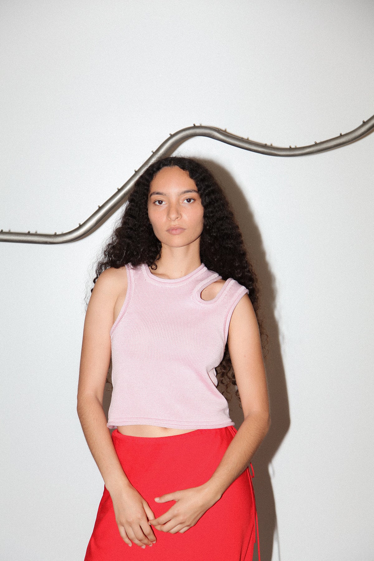 Slash Vest in Blossom