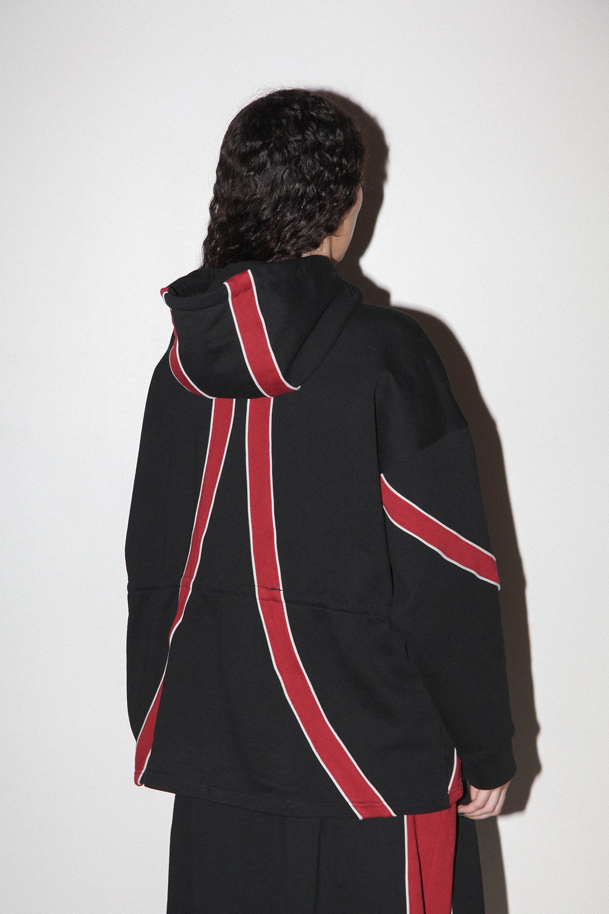 Organic Zip Hoodie in Onyx