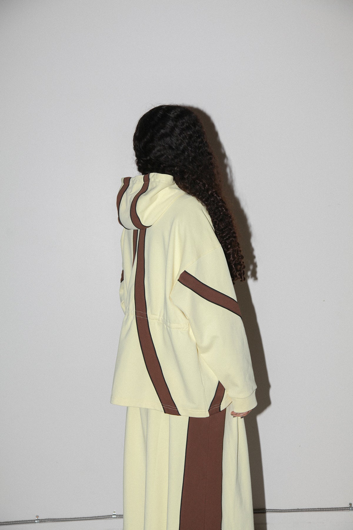 Organic Zip Hoodie in Lemon