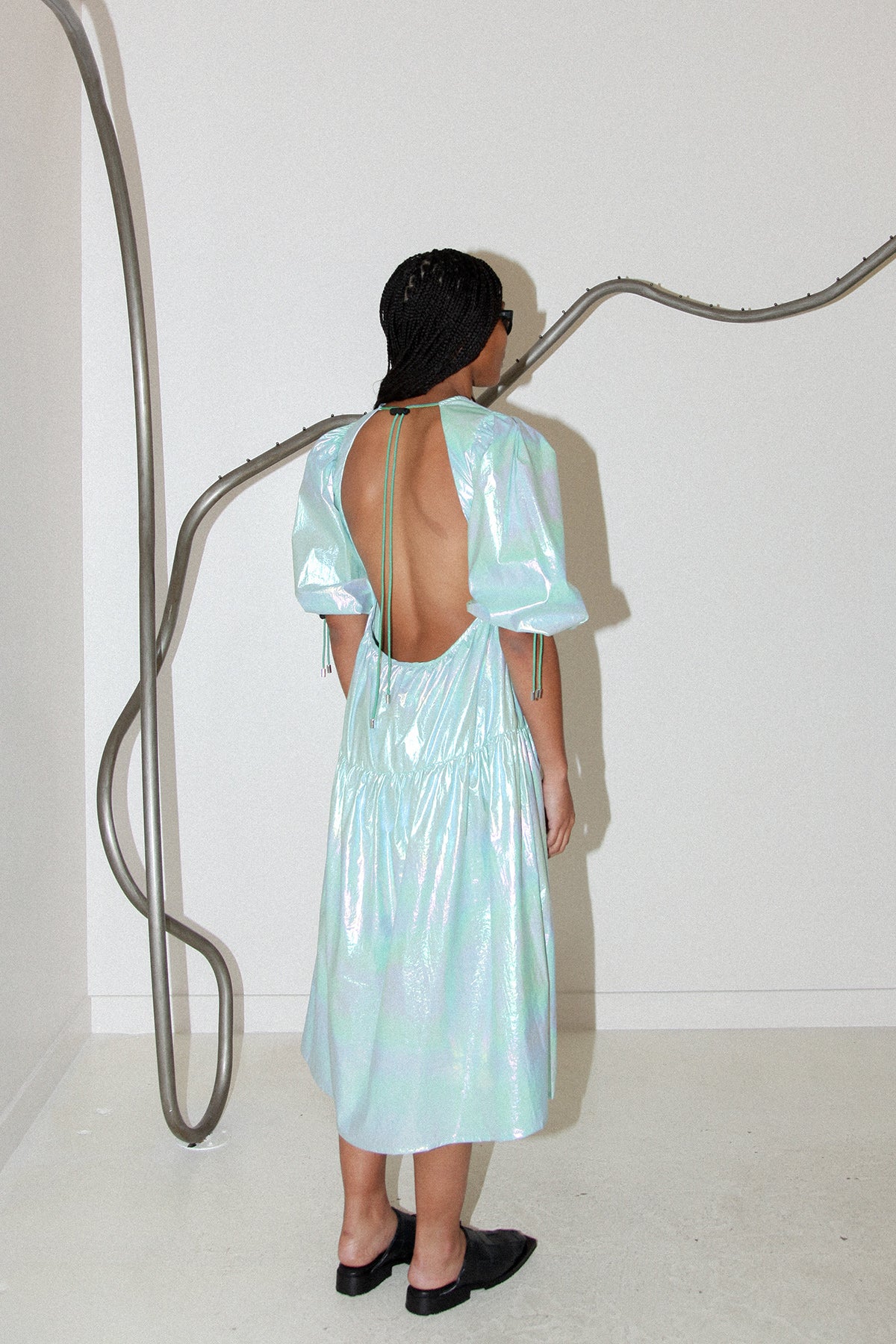 Hus Dress in Dew Drop