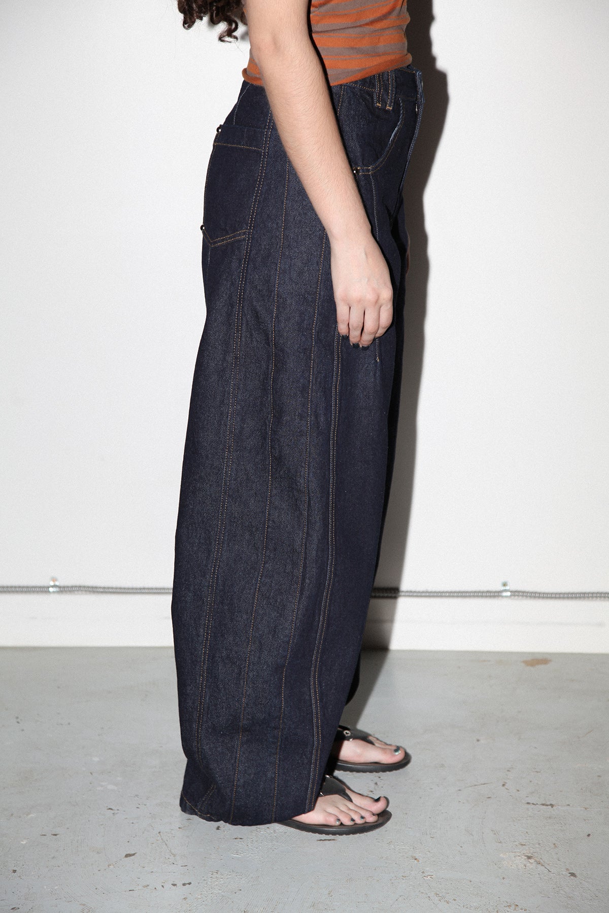 Dart Denim in Rinsed Indigo