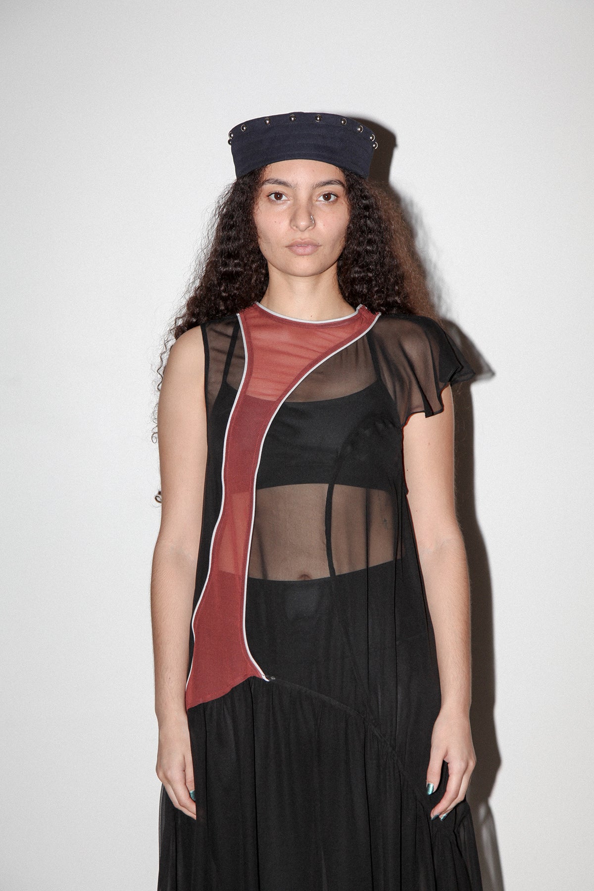 Silk Current Dress in Onyx