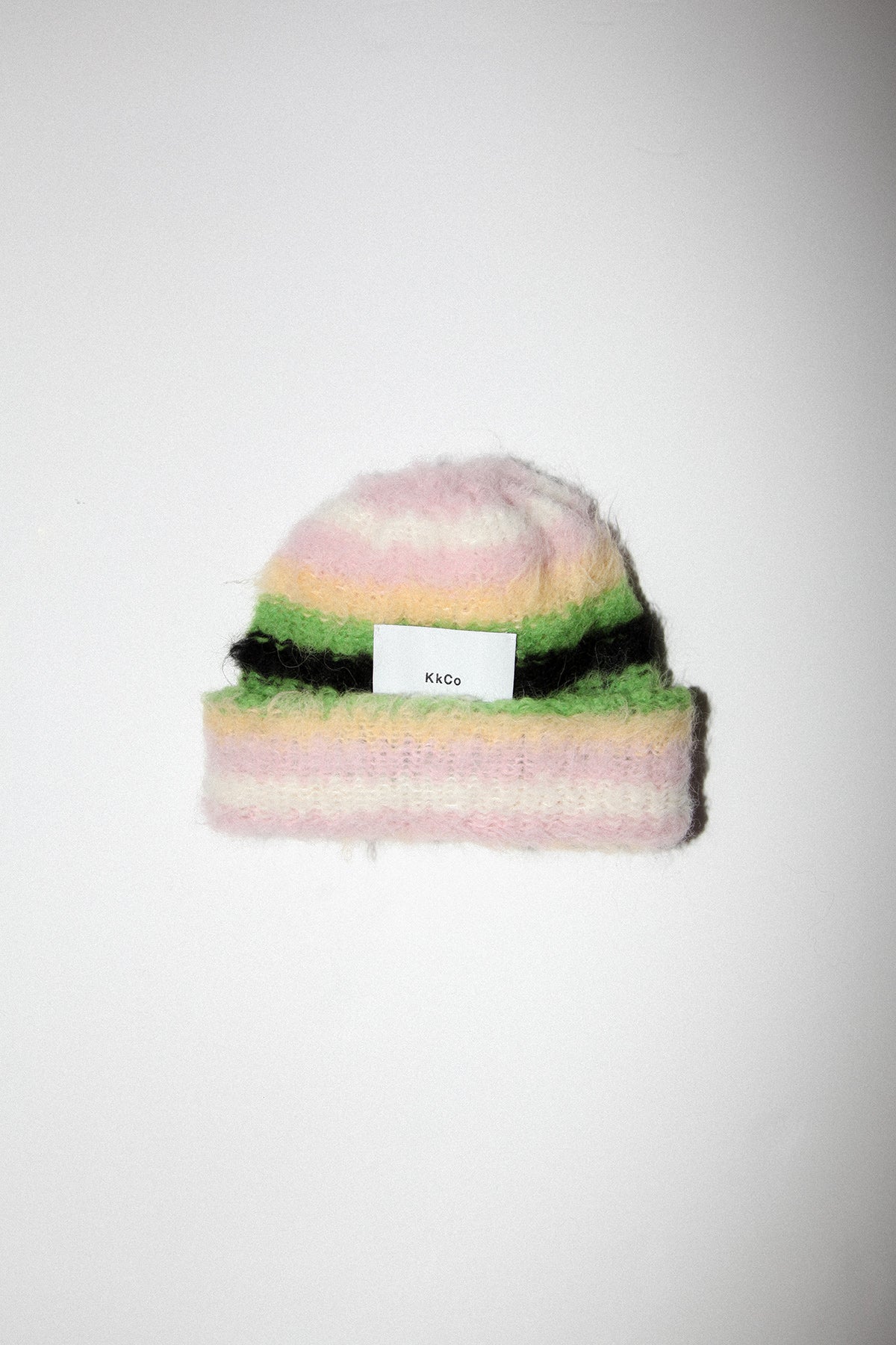 Striped Suri Beanie in Frog