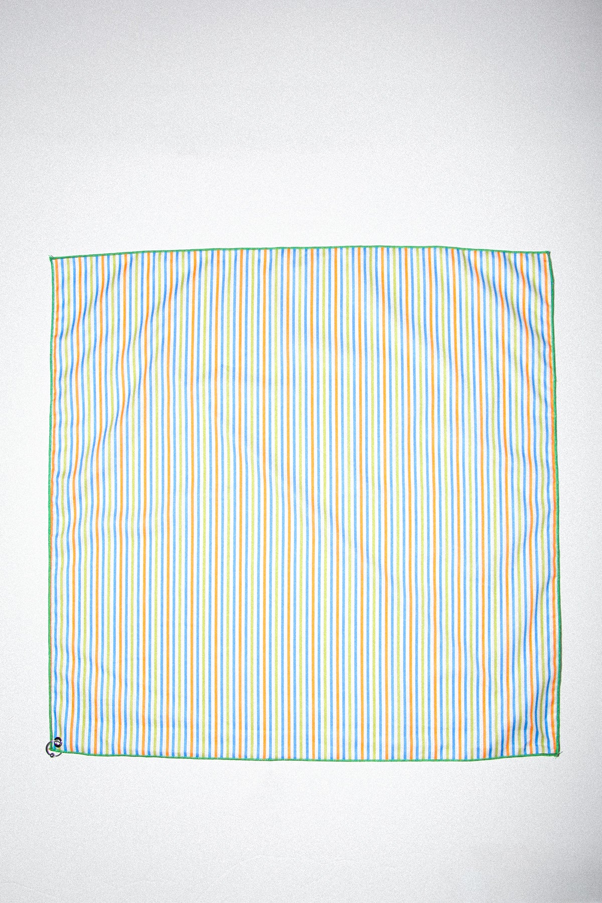 Pierced Bandana in Striped Melon