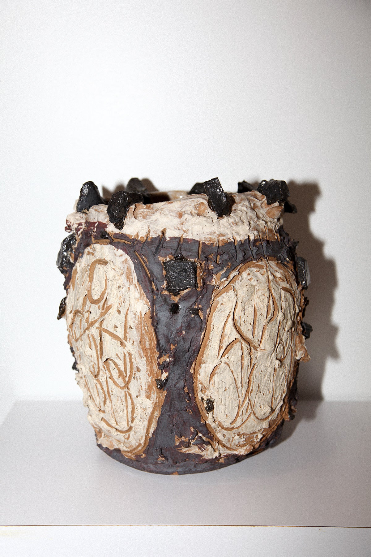 Ian Riccardo Ceramic Volcanic Vessel