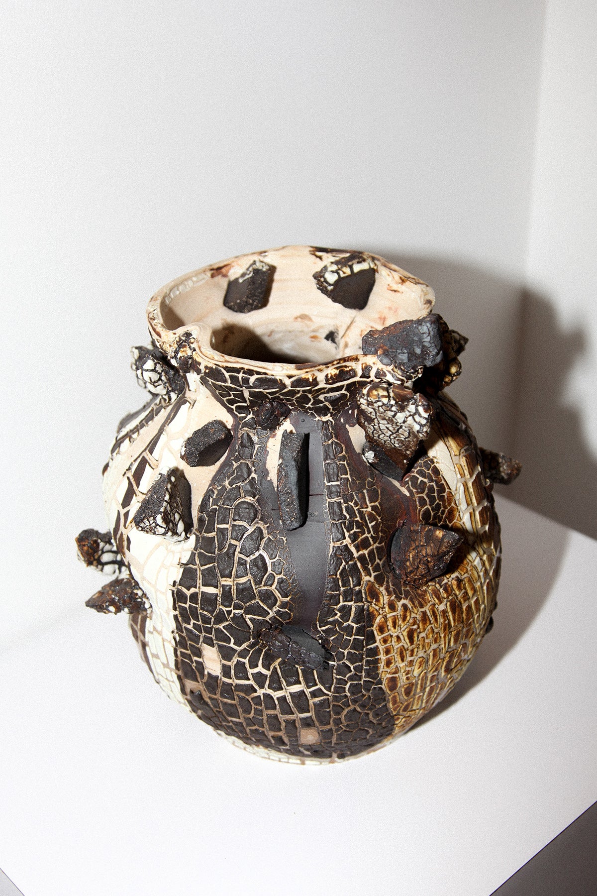 Ian Riccardo Ceramic Magma Vessel