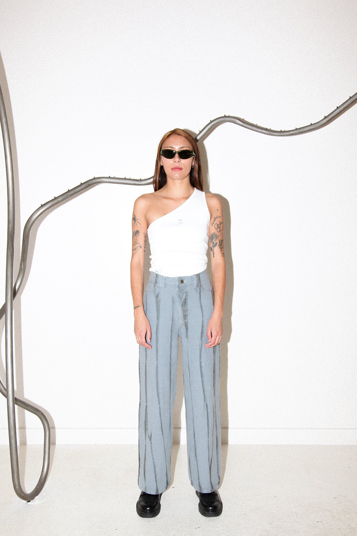 Meteor Pant in Gravel Jupiter Dye