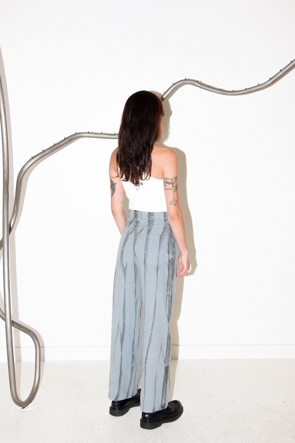 Meteor Pant in Gravel Jupiter Dye