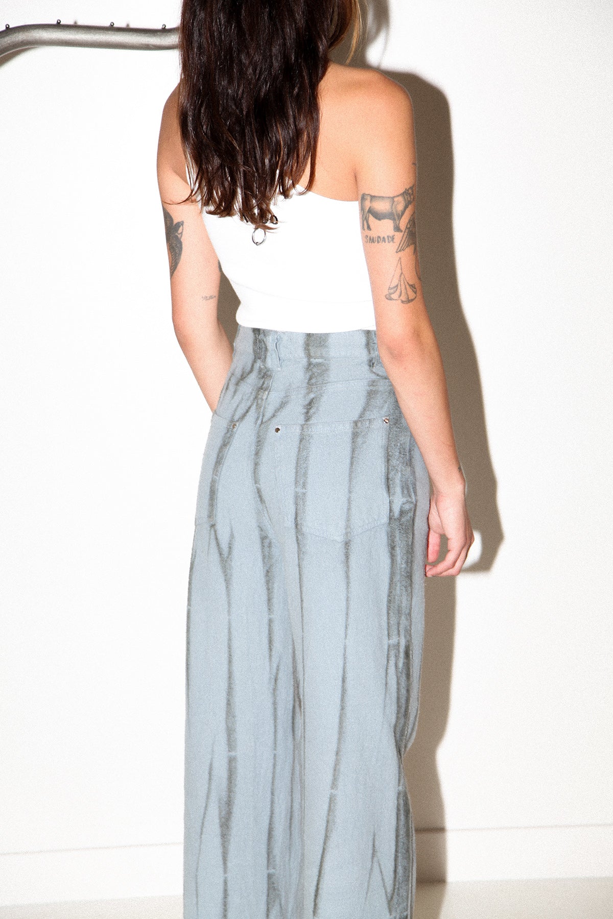 Meteor Pant in Gravel Jupiter Dye