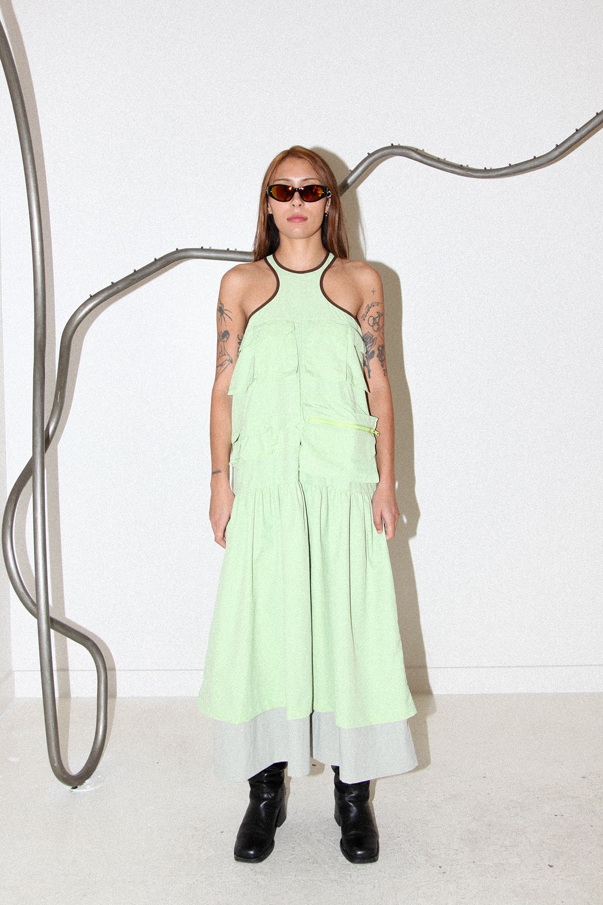 Pack Dress in Lichen