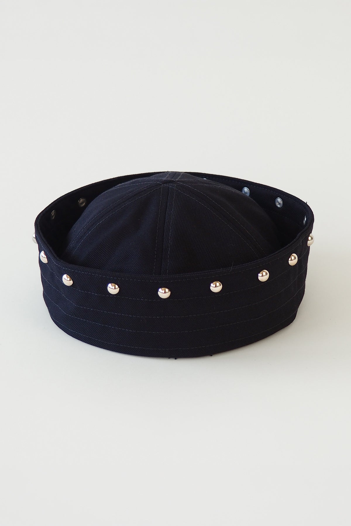 KkCo & Clyde Rivet Sailor Hat in Onyx