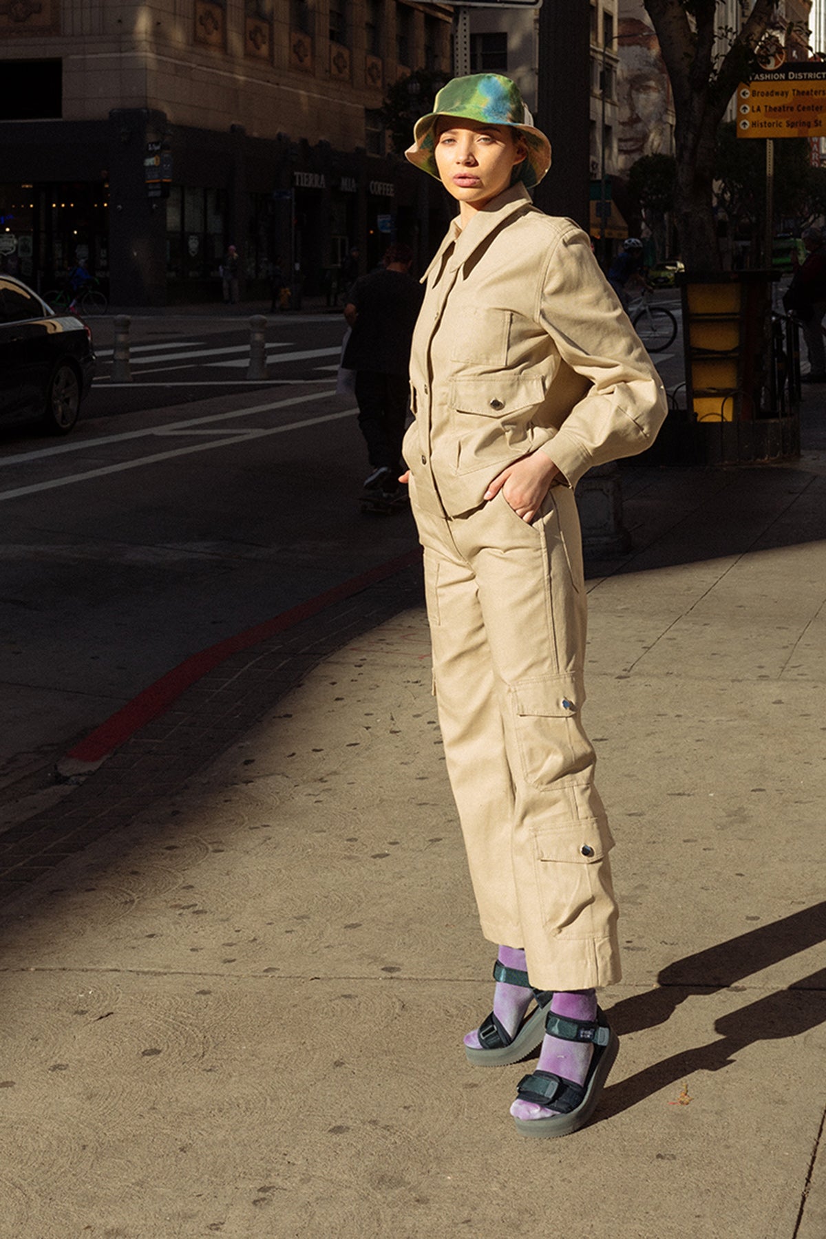 Utility Pant in Sand
