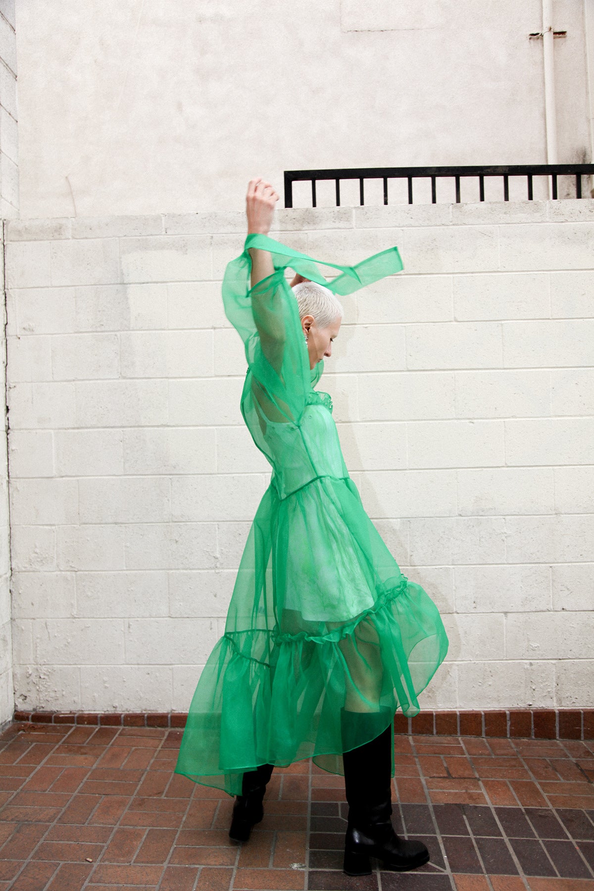 Nine Twenty-Seven Dress in Lime