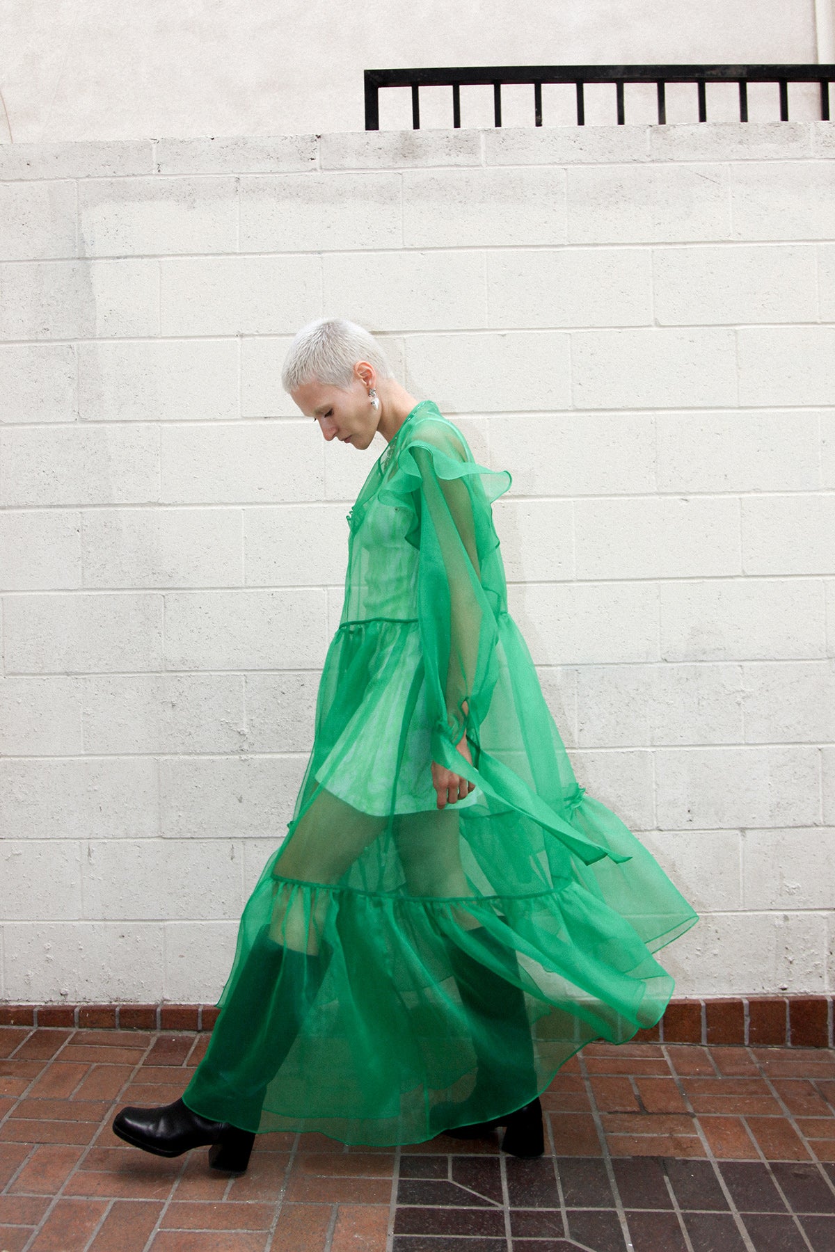 Nine Twenty-Seven Dress in Lime