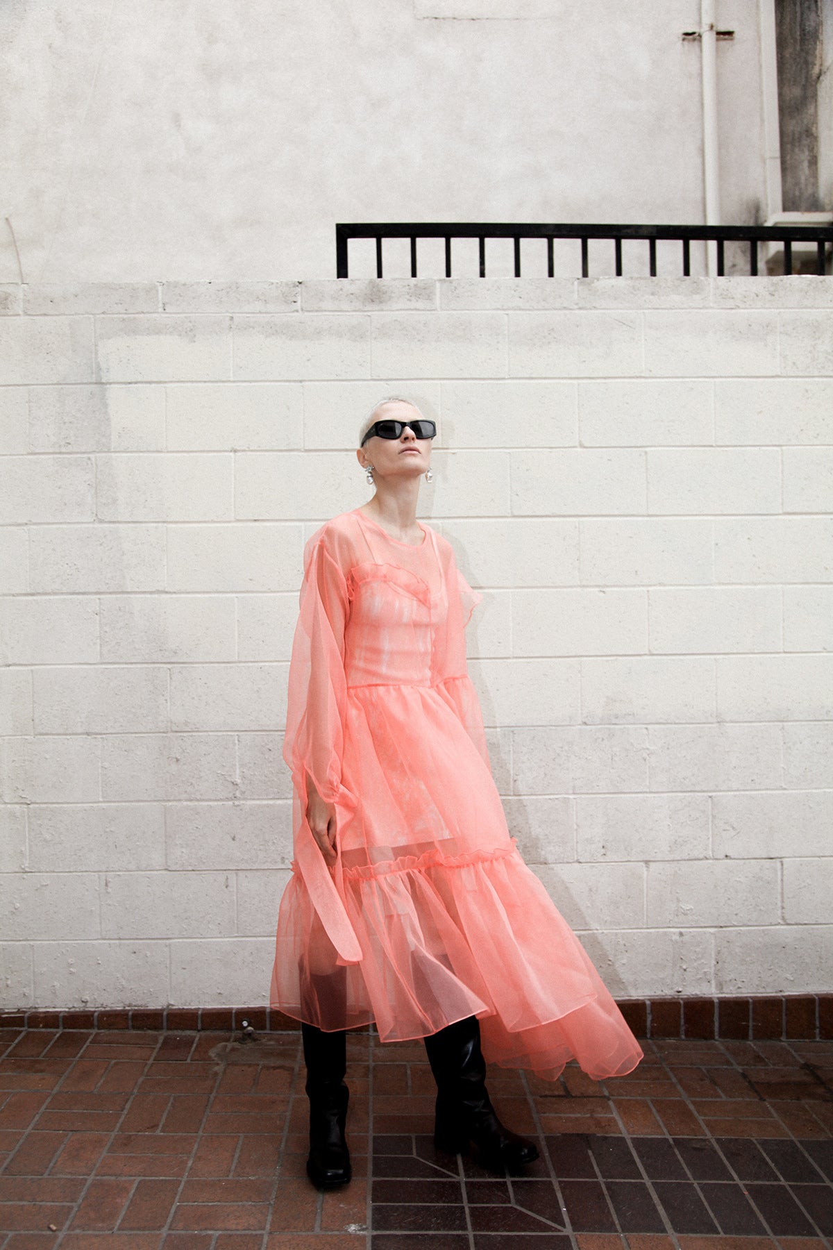 Nine Twenty-Seven Dress in Apricot