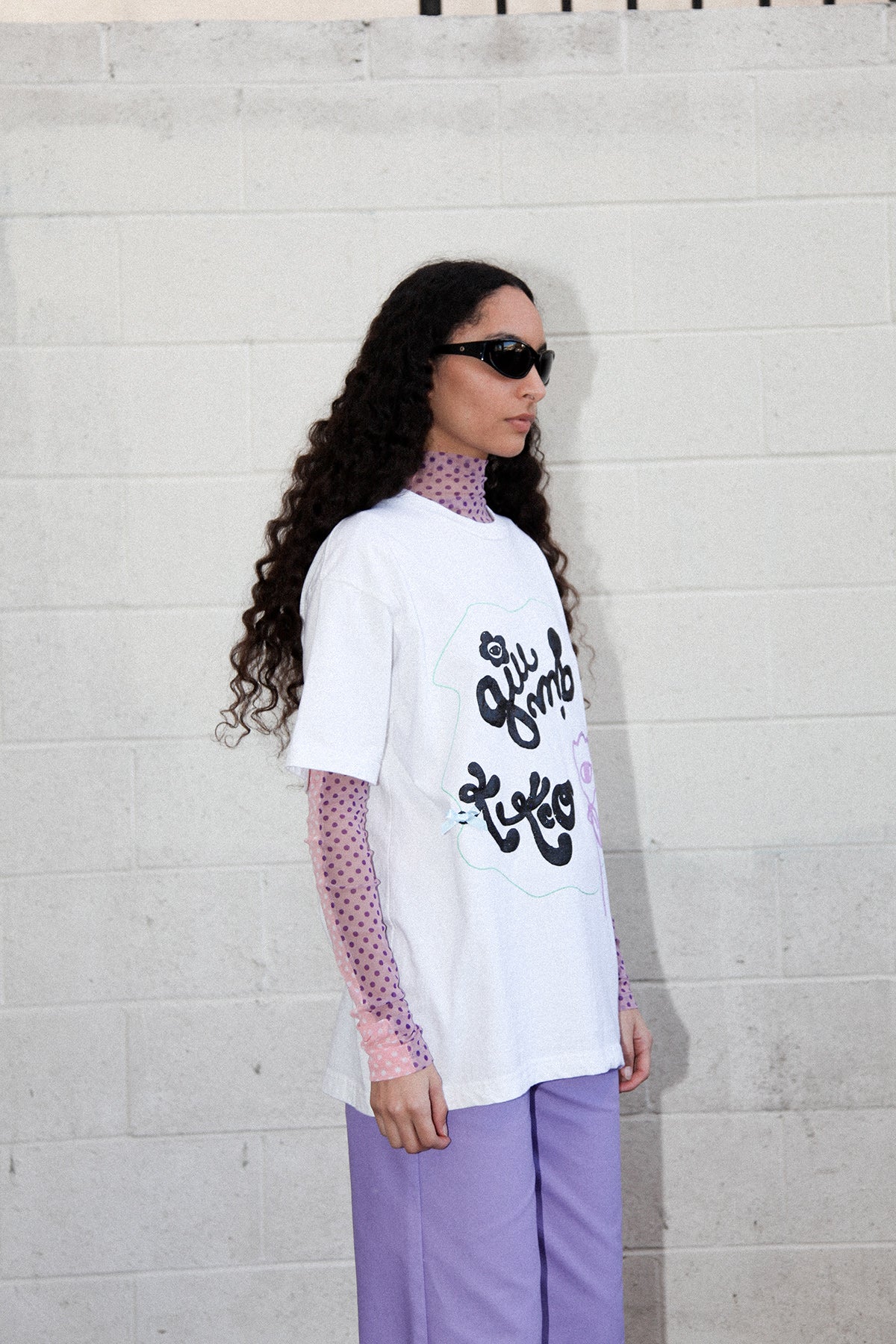 Giu Giu x KkCo Grand Opening Tee in White