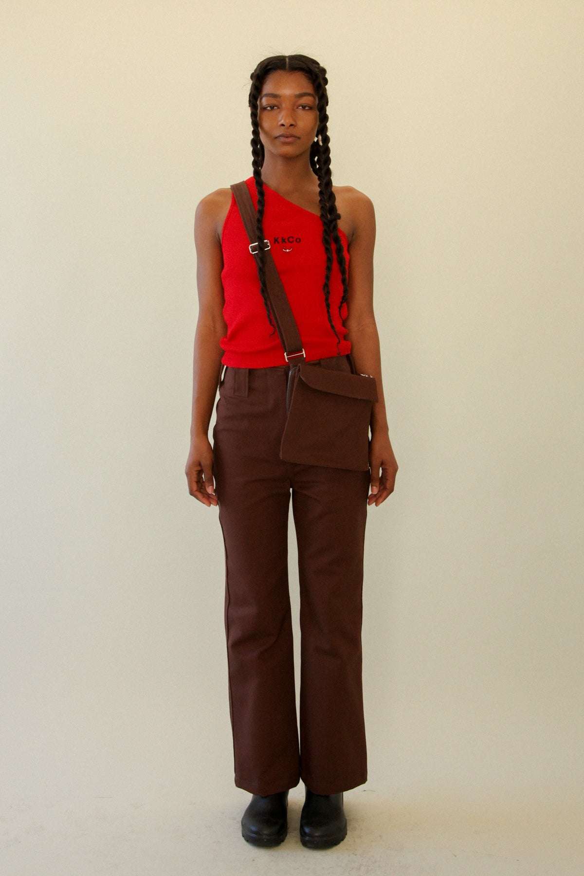 The Bag Pant in Mud Twill